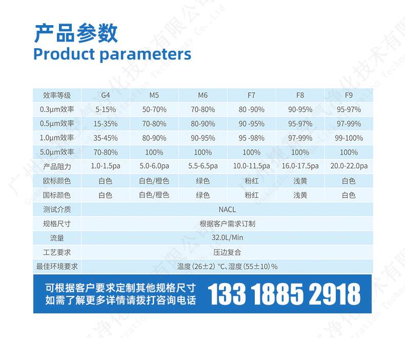 袋式過濾器卷料